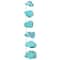 Turquoise Dyed Howlite Flat Chip Beads by Bead Landing&#x2122;
